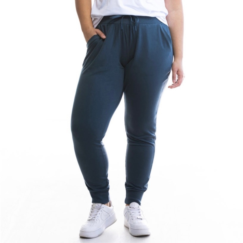 Alexo Athletica Women's Terry Loungepant, Navy